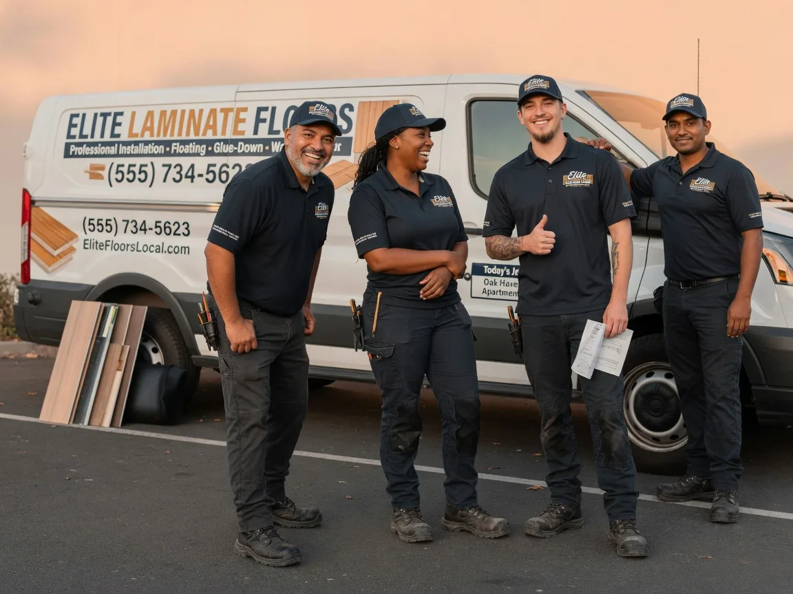 Laminate flooring installation company in Falkner, MS